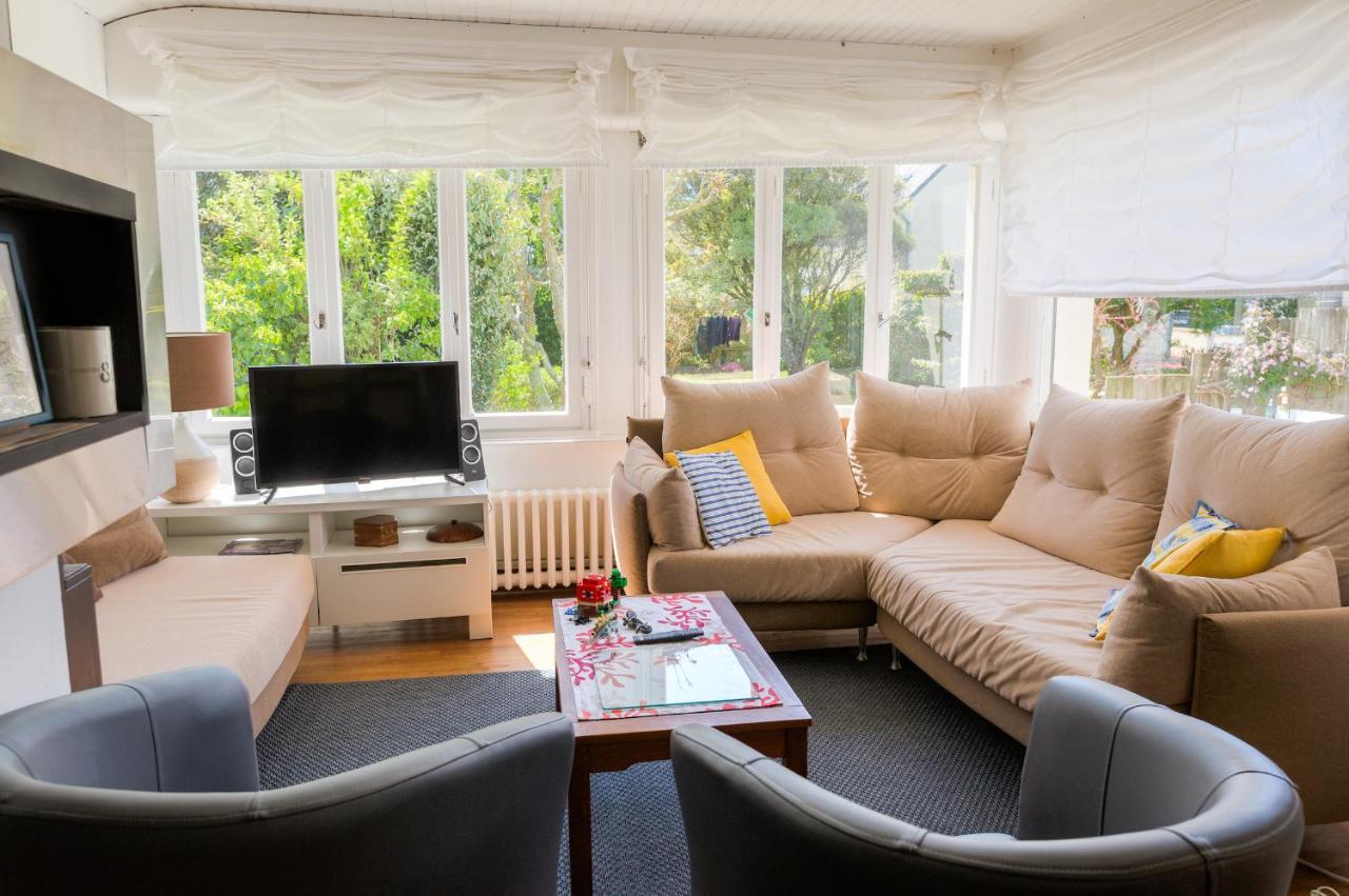 Au Coeur De Treffiagat - Maison Pour 6 - 300M De La Plage Exteriör bild
