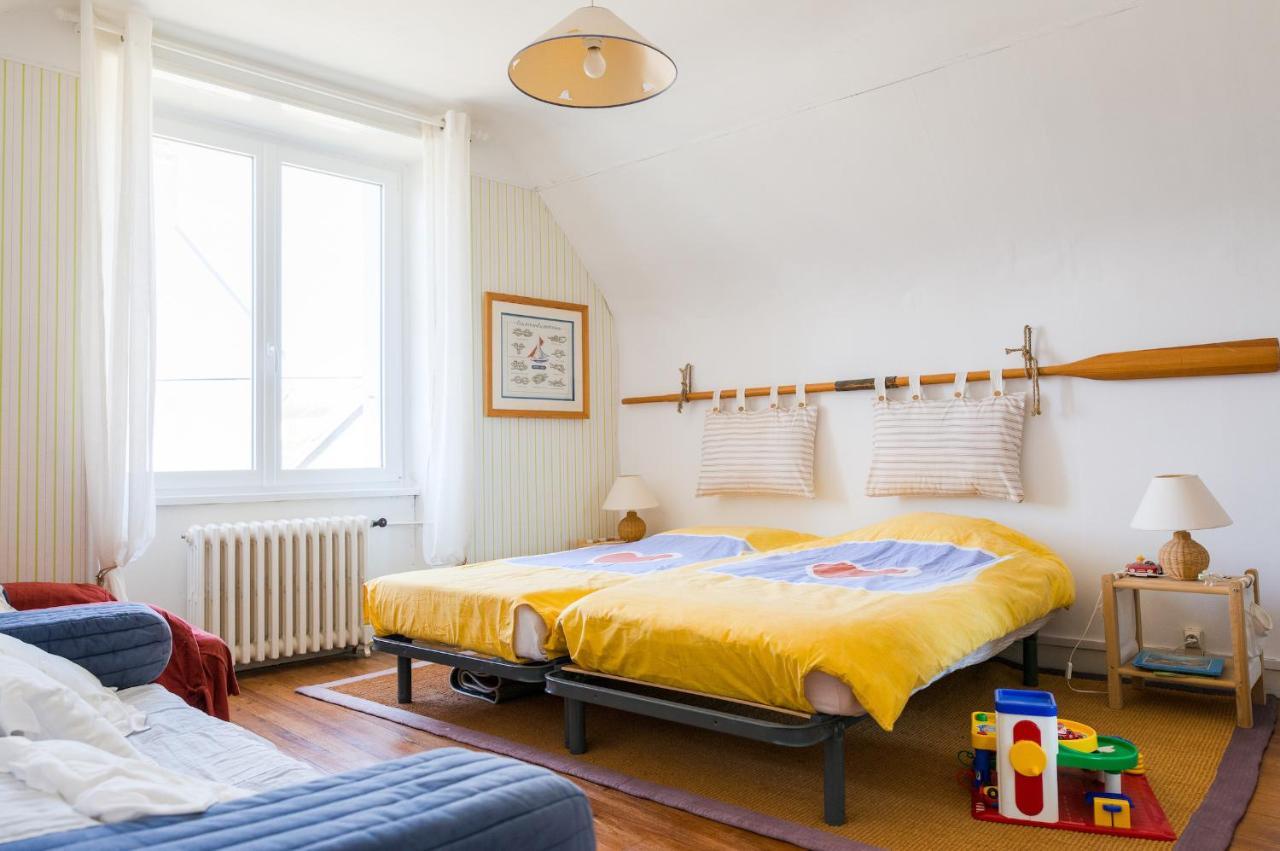 Au Coeur De Treffiagat - Maison Pour 6 - 300M De La Plage Exteriör bild
