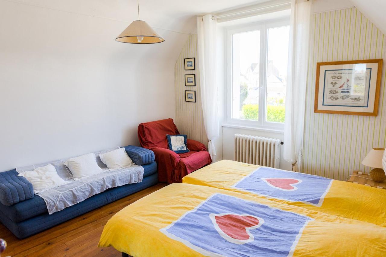 Au Coeur De Treffiagat - Maison Pour 6 - 300M De La Plage Exteriör bild